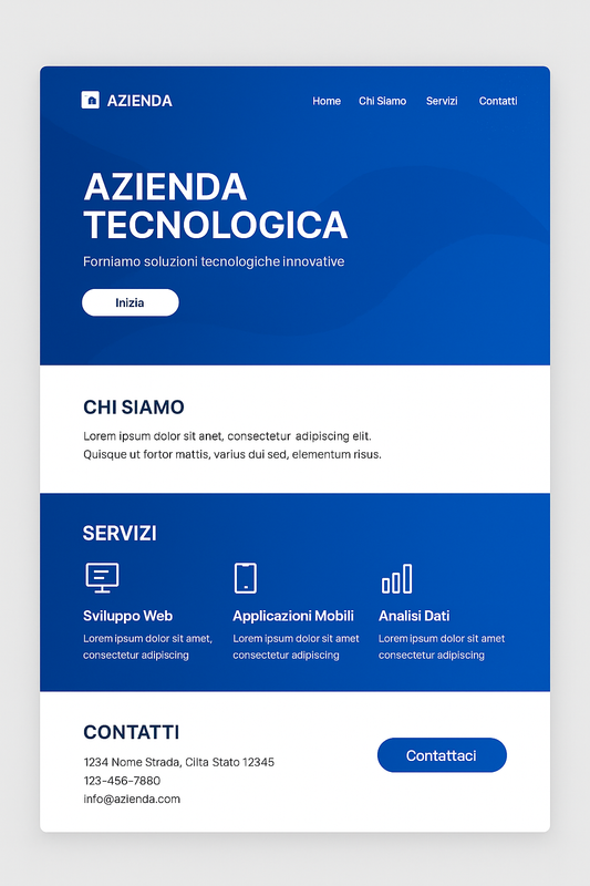 Sito base/one-page